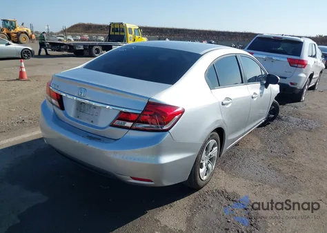 2014 Honda Civic Lx из США, поврежденный, VIN 19XFB2F59EE225521